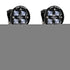 Jeep JK Squadron-R SAE Fog Pocket Light Kit OE Bumper (Clear)-Jeep 2007-09 Wrangler JK Baja Designs
